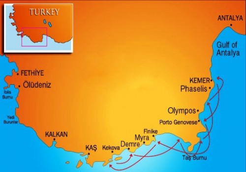 Antalya-Kekova Yacht Cruise