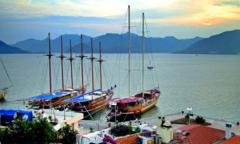 Turchia ... Casa di barche Caicco