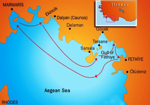 Fethiye-Marmaris Cruise